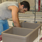 Fireclay farm sink factory 5