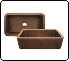 Copper Farm Sinks