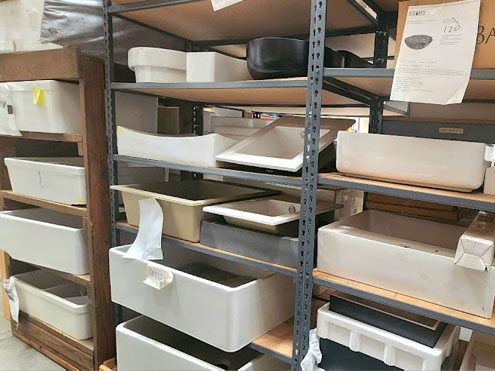 Blue Bath Sink Warehouse