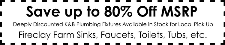 Local Pick up Coupon for BlueBath.com