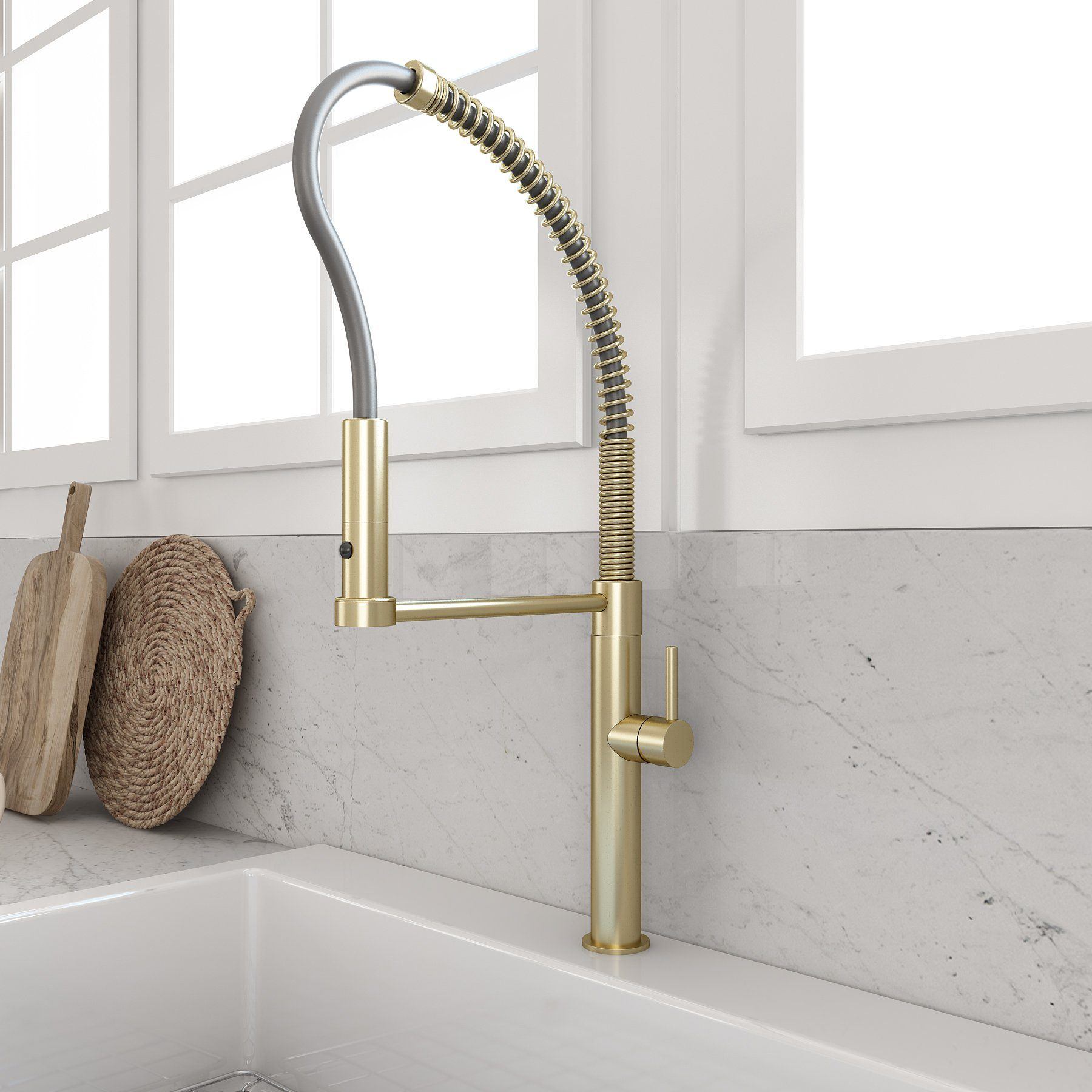 BOCCHI 2027 0001 Baveno Pro Kitchen Faucet