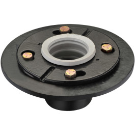 Dawn SDB060205 Cast Iron Shower Drain Base with Rubber Fitting