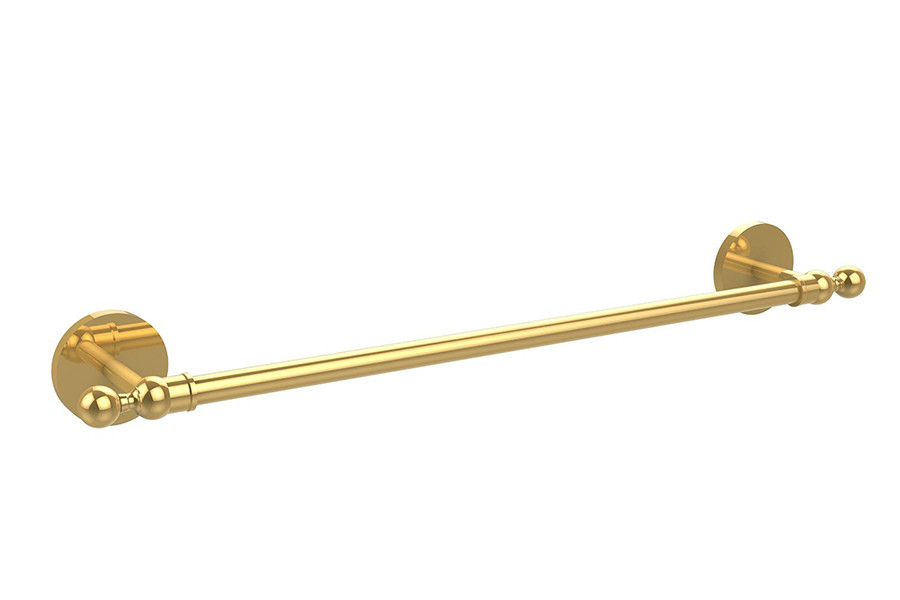Allied Brass 1041-24-PB 24 Inch Towel Bar in Polished Brass