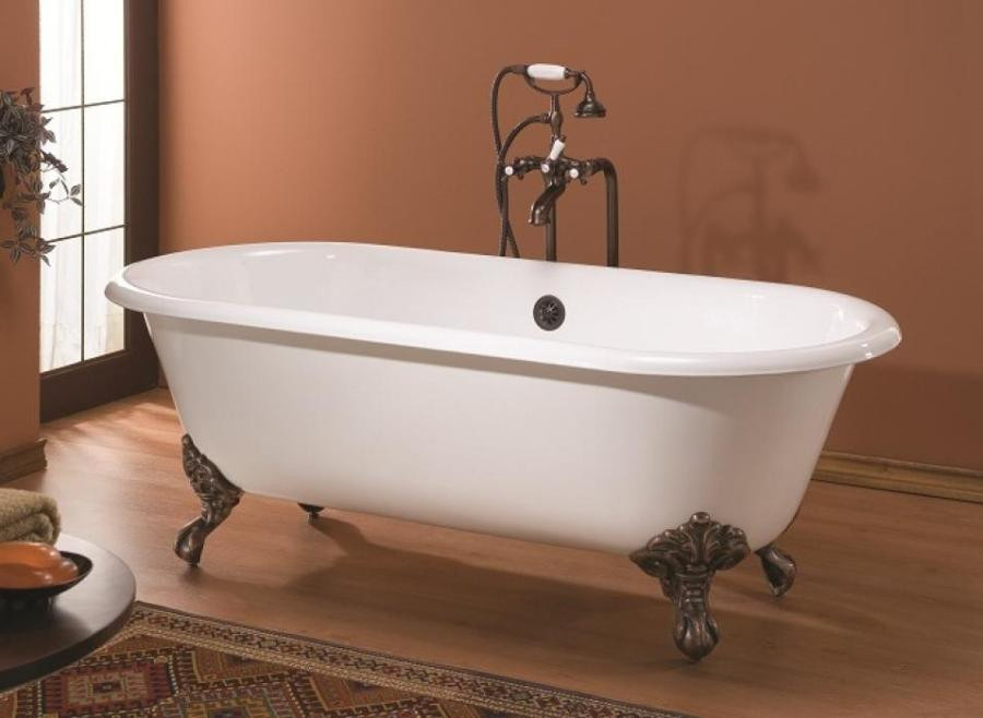 Cheviot 2126-WW-7 Regal Bathtub with Flat Area Pre-drilled Holes at 7"