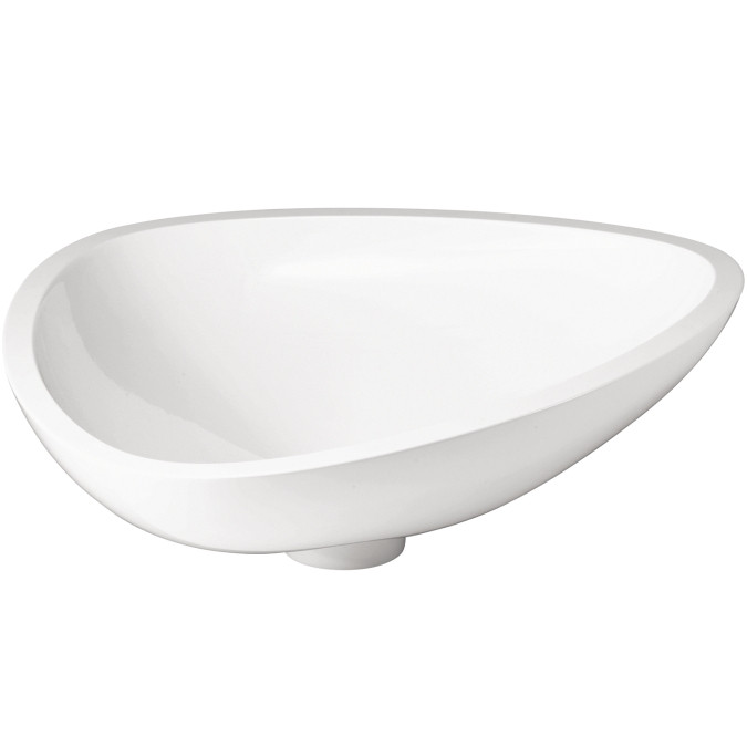 AXOR 42305000 AX Massaud Modern Single Bowl Porcelain Vessel Small Bathroom