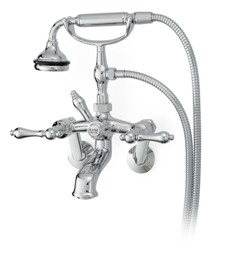 Cheviot 5115-..-LEV Wall Mount Application Bathtub with Lever Handles