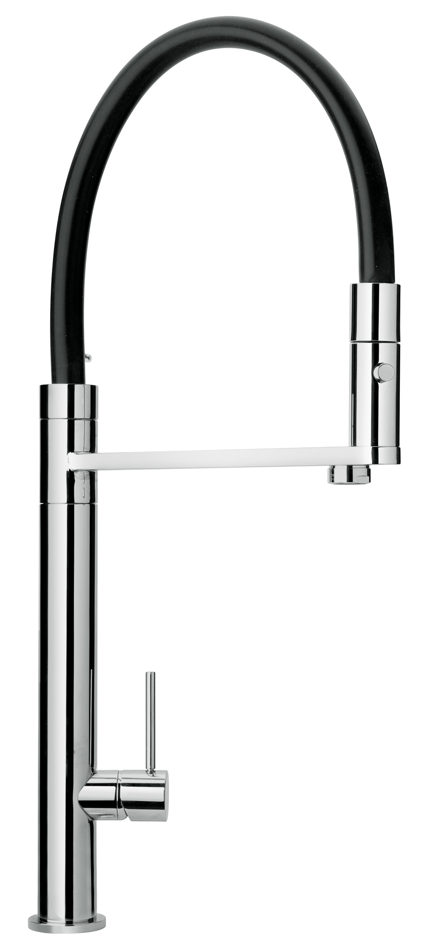 Latoscana 78CR559YOSS Elba Single Handle Pull-Out Spray Kitchen Faucet In Chrome