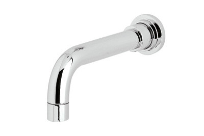 Rohl A2203APC Solid Brass Construction Lombardia Wall Mount Tub Spout in Polished Crome