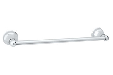 Rohl A6886/18APC  Palladian Wall Mounted 18" Single Towel Bar Rail In Polished Chrome