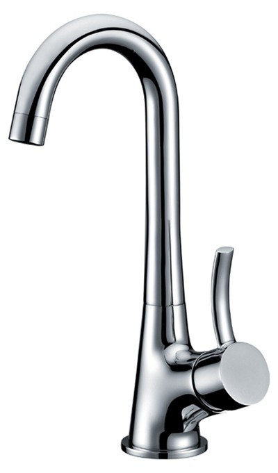 Dawn AB50-3714C Single Lever Handle Solid Brass Bar Faucet in Chrome