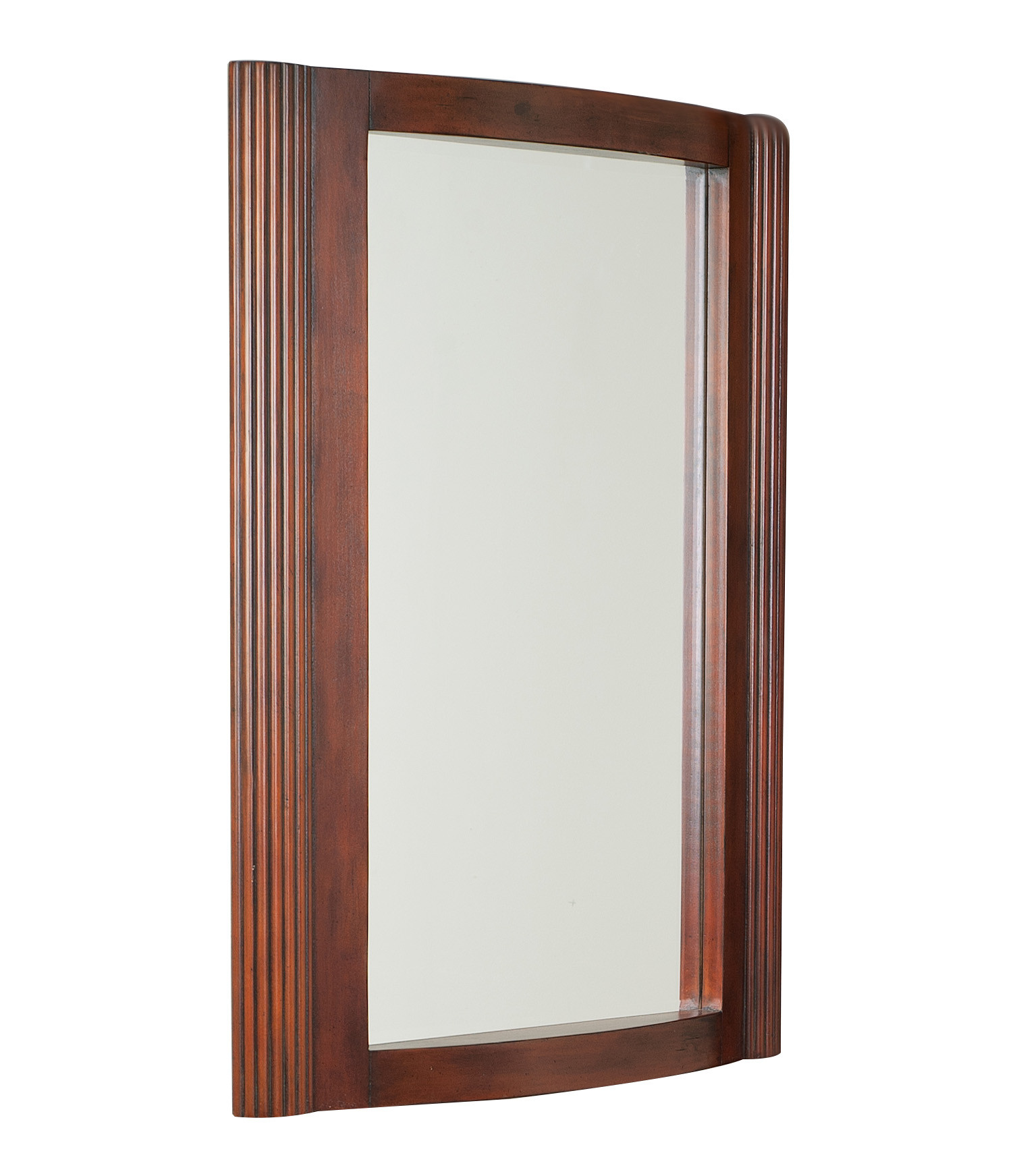 American Imagination AI-67 Traditional Wall Mount Mirror in Antique Cherry