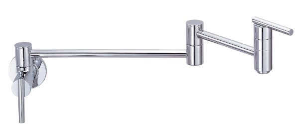 Parma Wall Mount Mount Pot Filler In Polished Chrome