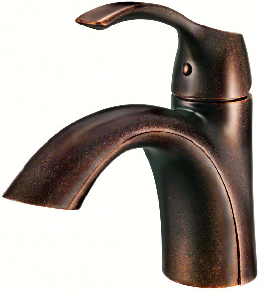 Danze D222522BR Danze DA222522 Antioch™ Single Hole One Handle Lavatory Faucet In Tumbled Bronze