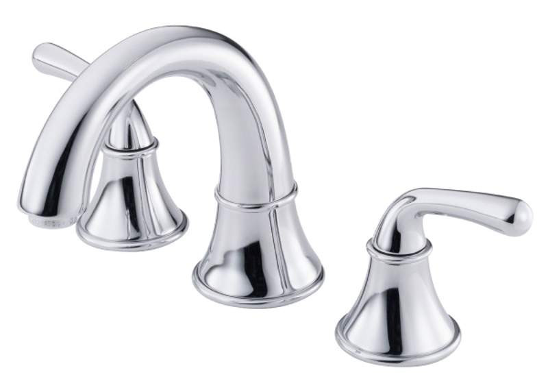 Danze D304156 Bannockburn™ Brass Faucet With Metal Touch Down Drain In Chrome