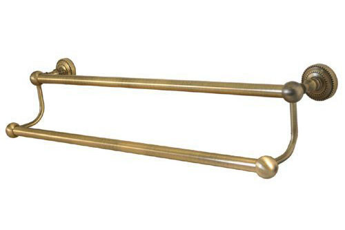 Allied Brass DT-72-36-PB 36 Inch Double Towel Bar in Polished Brass