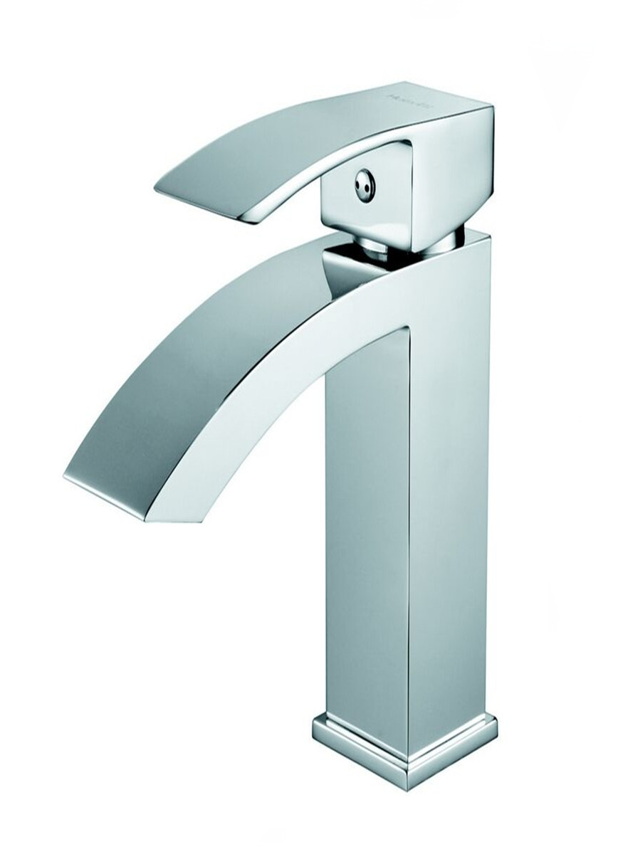 EVIVA EVFT160CH Berini.® Single Handle Lever Bathroom Sink Faucet in Chrome
