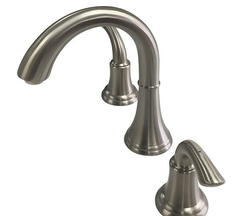 EVIVA EVFT32BN Friendy® Widespread Two Handles Bathroom Faucet in Brushed Nickel