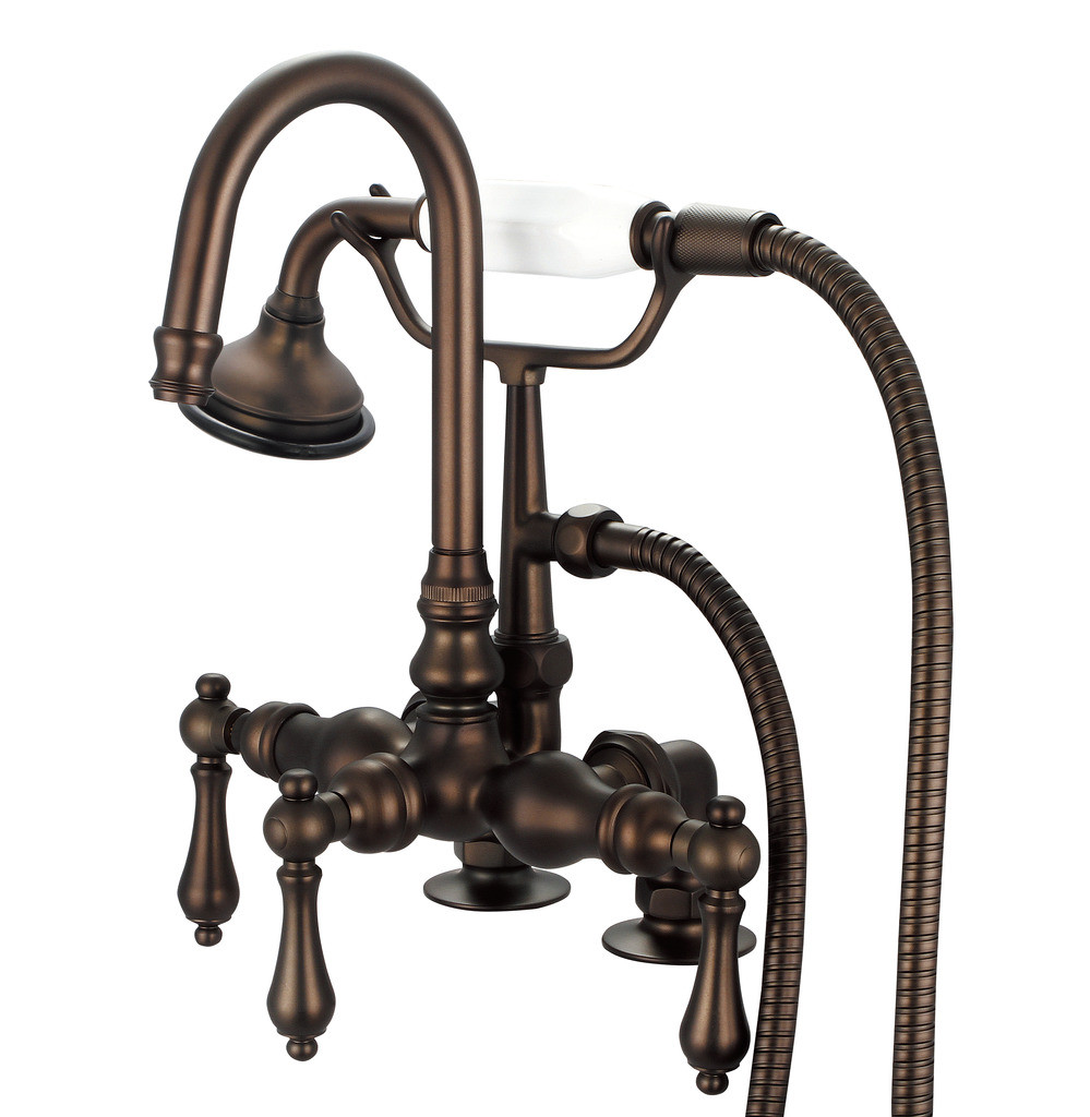 Water Creation F6-0013-03-AL Oil Rubbed Bronze with Lever Handles