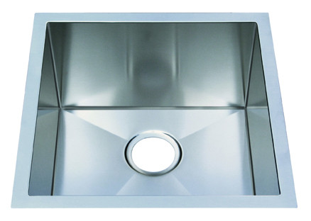 Frigidaire FPUR1919-D10 Square Single Bowl Sink in Stainless Steel