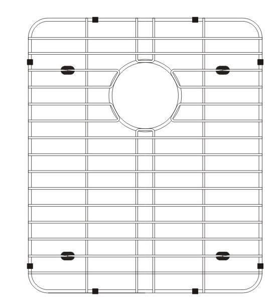 Lenova GAD6S Stainless Steel Kitchen Sink Grid