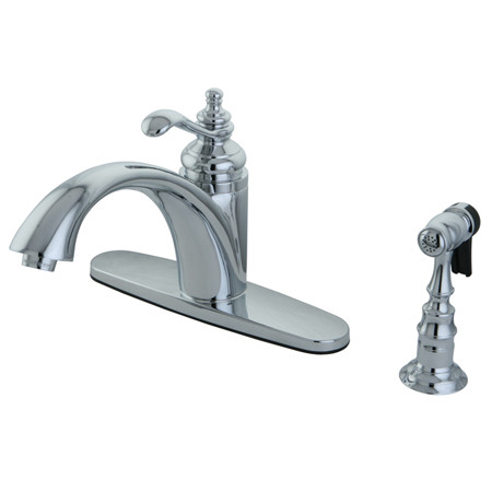 Gourmetier GS6571TLBS Single Handle Kitchen Faucet in Chrome