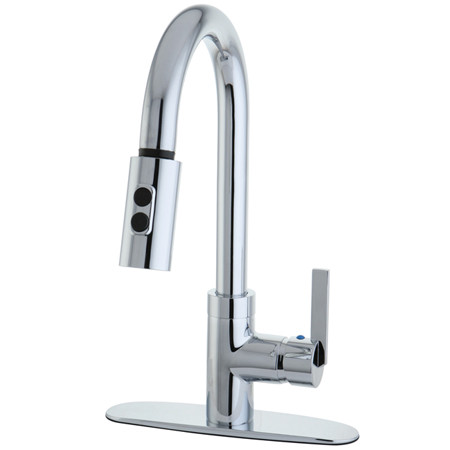 Gourmetier GS8781CTL Continental Faucet with Pull Down Spout in Chrome