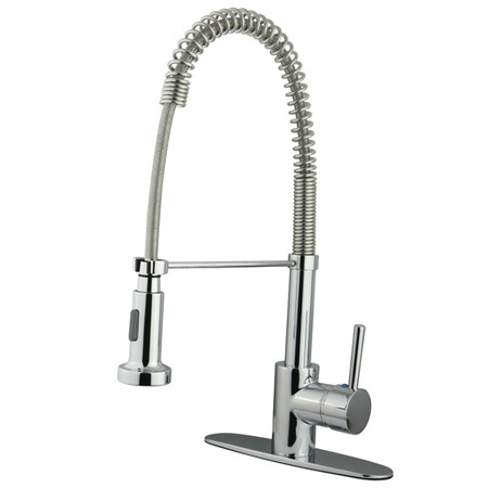 Gourmetier GS8881DL Concord Pull-Down Spray Kitchen Faucet in Chrome