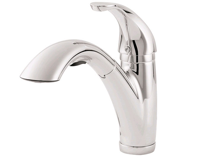 Price Pfister GT534-7 Pull Out Kitchen Faucet - Polished Chrome