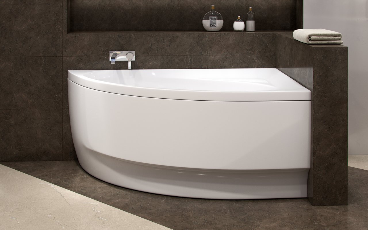 Aquatica Idea-L-Wht Freestanding Acrylic Bathtub