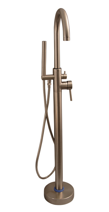 Barclay 7901-BN Bath Filler With Hand Shower In Brushed Nickel