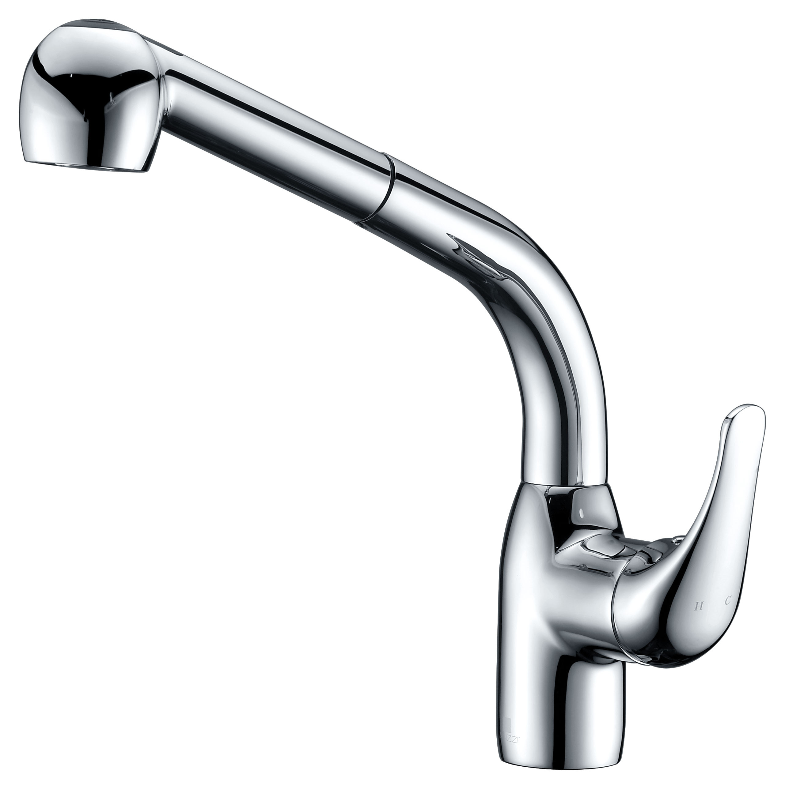 ANZZI KF-AZ040 Harbour Pull Out Spray Kitchen Faucet In Polished Chrome