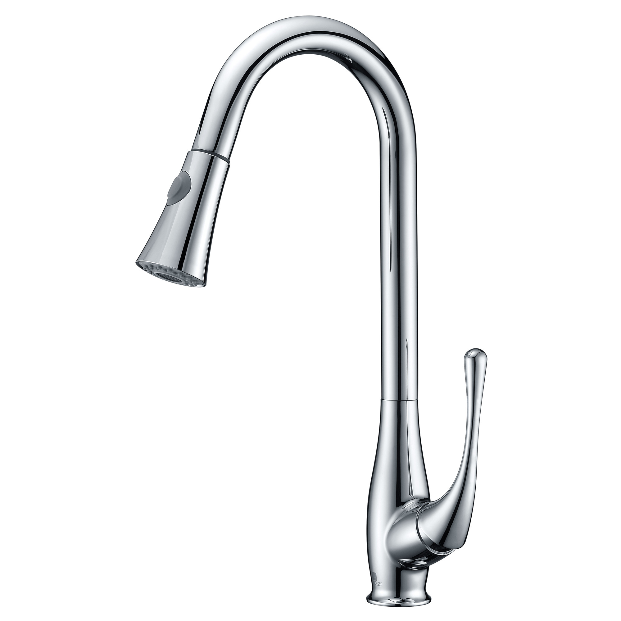 ANZZI KF-AZ041 Singer Pull Down Spray Kitchen Faucet In Polished Chrome