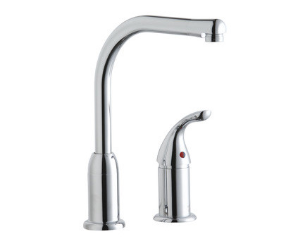 Elkay LK3000CR Deck mounted Single Lever Handle Kitchen Faucet in Chrome