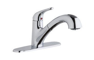 Elkay LK5000CR Everyday Pullout Spray Single Handle Kitchen Faucet In Polished Chrome