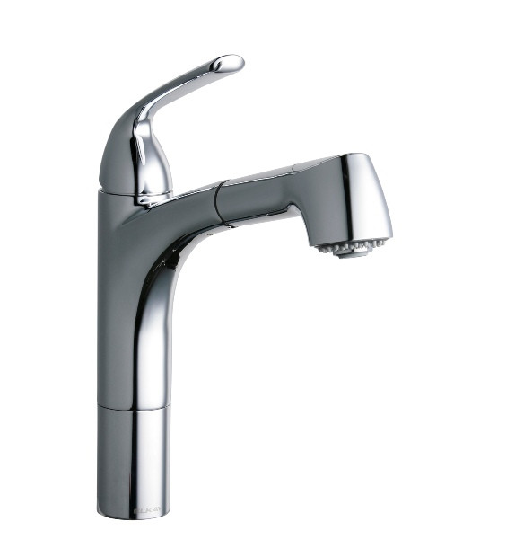 Elkay LKGT1041CR Gourmet Pull Out Kitchen Faucet In Polished Chrome