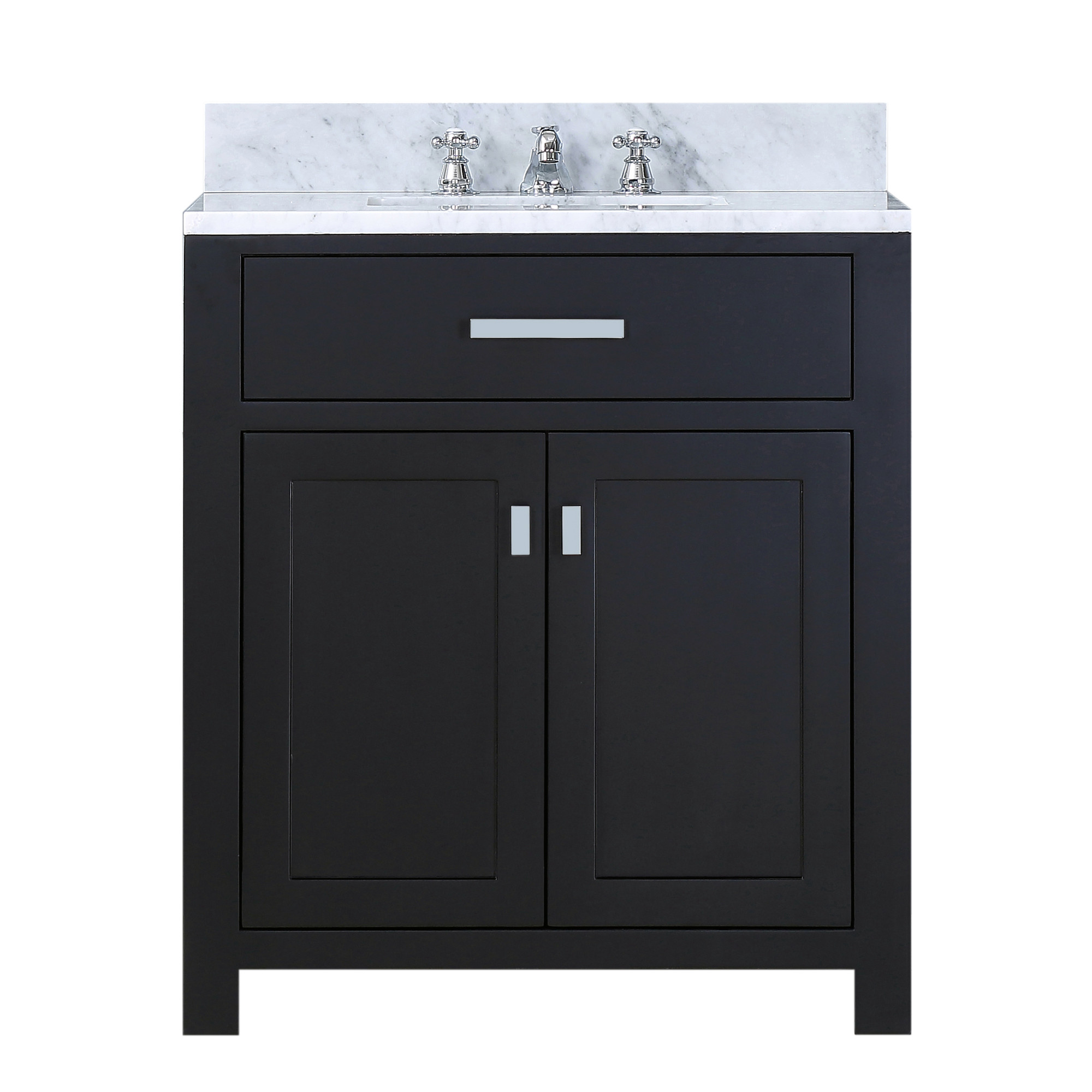 Water Creation Madison30EF 30" Espresso Single Sink Bath Vanity with Faucet