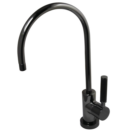 Gourmetier NS8190DKL Water Onyx Cold Water Filtration Faucet in Black Nickel