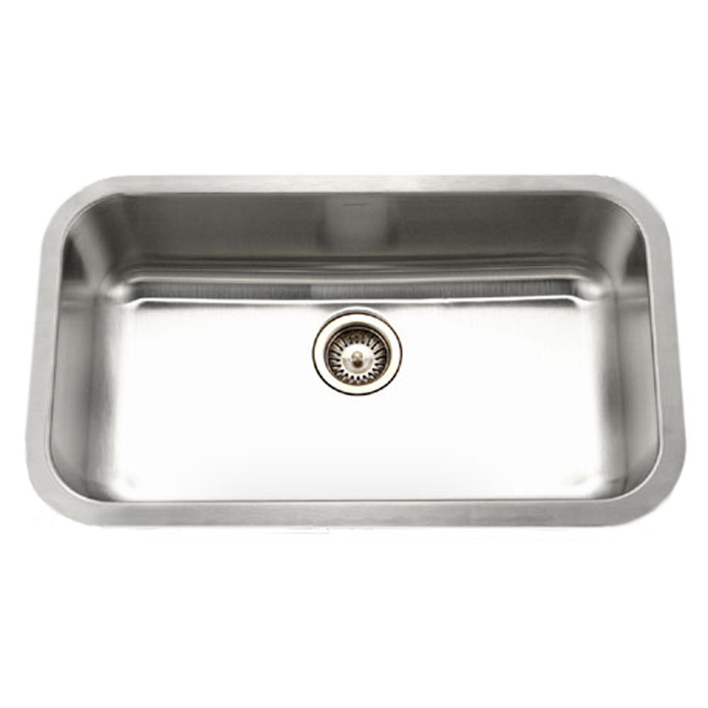 Houzer PNL-3600-1 Eston Undermount Stainless Steel Large Single Bowl Kitchen Sink