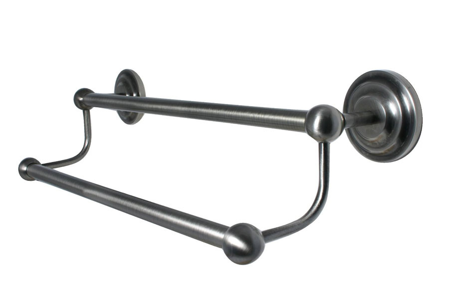 Allied Brass PQN-72-30-PC 30 Inch Double Towel Bar in Polished Chrome
