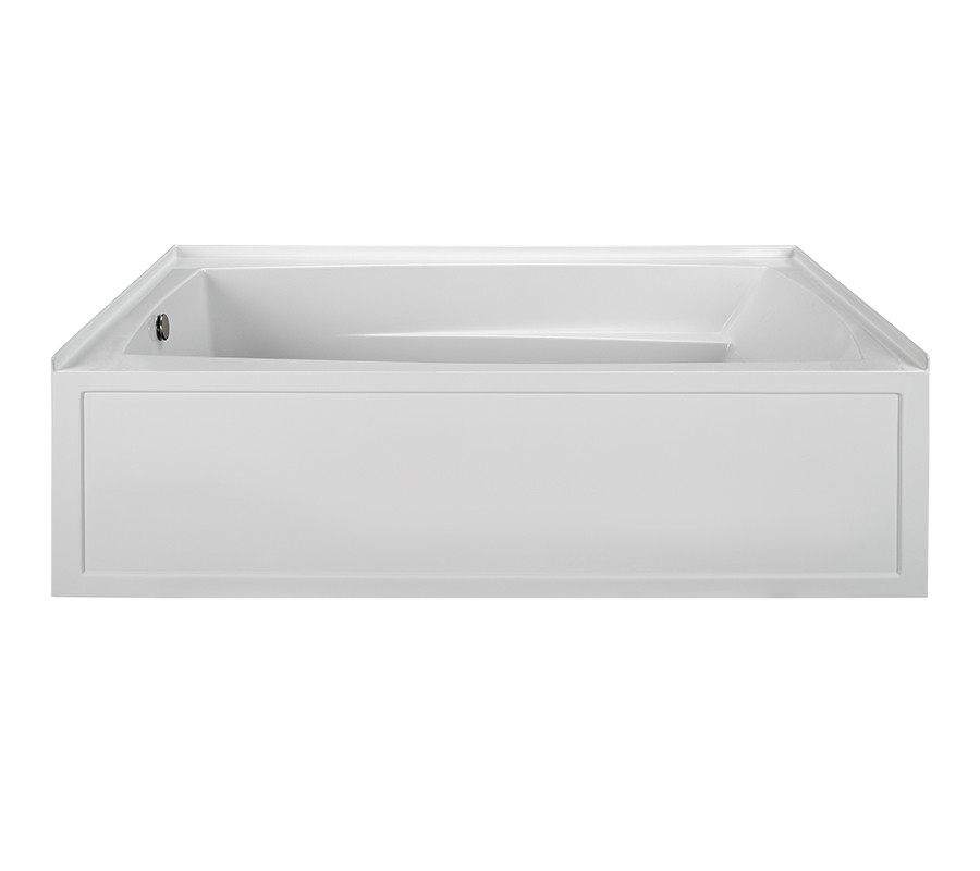Reliance R7242ISA-RH 72 Inch Integral Skirted End Drain Air Bath Biscuit