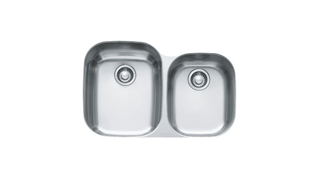 Franke RGX-160 Element Stainless Steel Double Bowl Undermount Kitchen Sink
