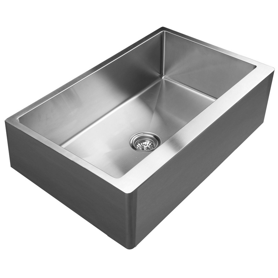 Ukinox RSFS840 Bottom Grid Single Stainless Steel Undermount Kitchen Sink