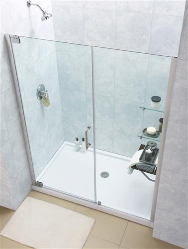 Dreamline SHDR-4137720-01 Chrome Elegance 37 1/4 to 39 1/4" Clear Shower Door