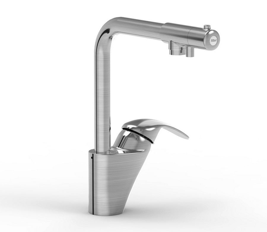 Parmir SSK-420 Single Lever Handle Kitchen Faucet with Water Filter Valve