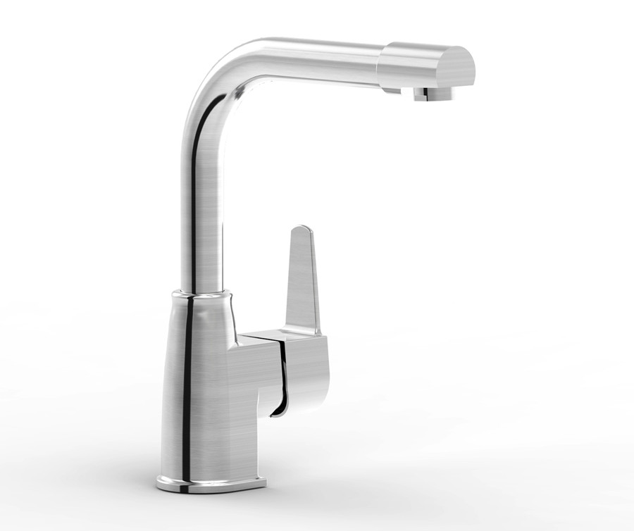 Parmir SSK-760 Modern Single Handle Kitchen Faucet with Straight Spout