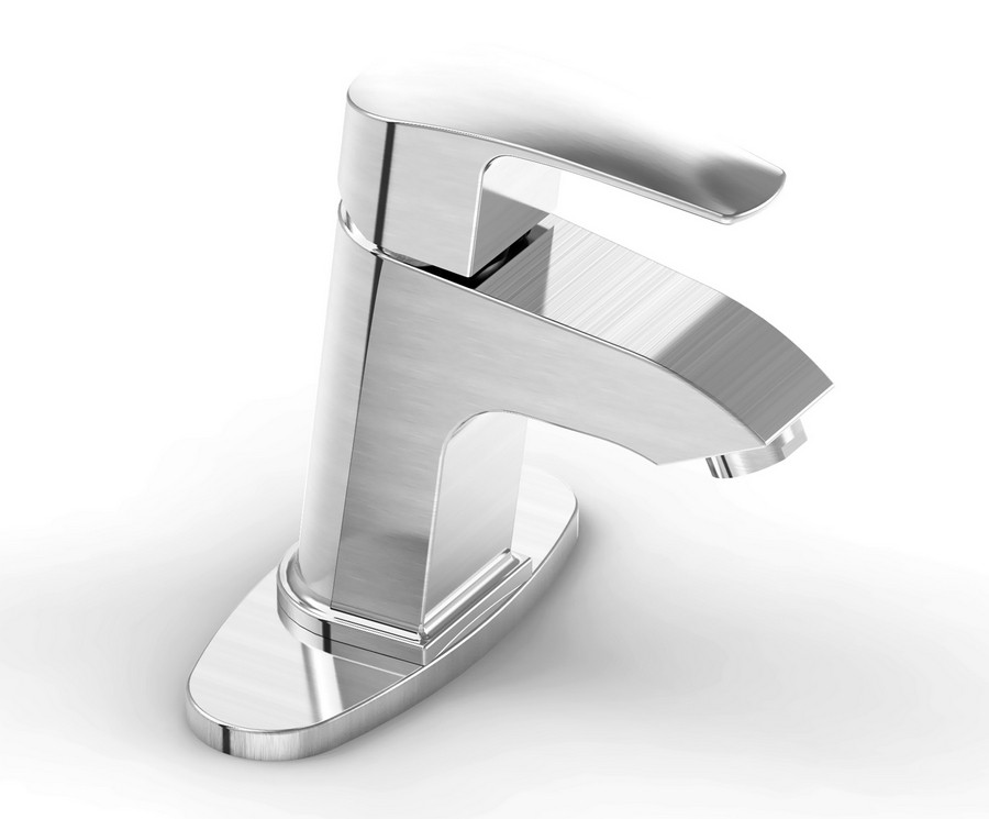 Parmir SSV-221B Single Lever Handle Vanity Faucet with Cover Plate