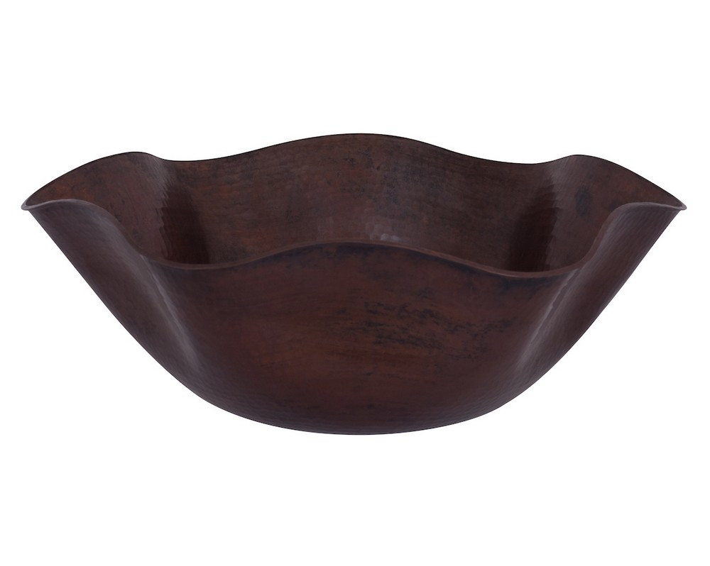 Novatto TCV-005ANORB ANDULUSIA Vessel Sink With Oil Rubbed Bronze Drain