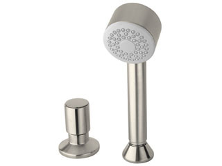 LaToscana USPW447 Diverter with Hand Held Shower. Shown in Brushed Nickel Finish.
