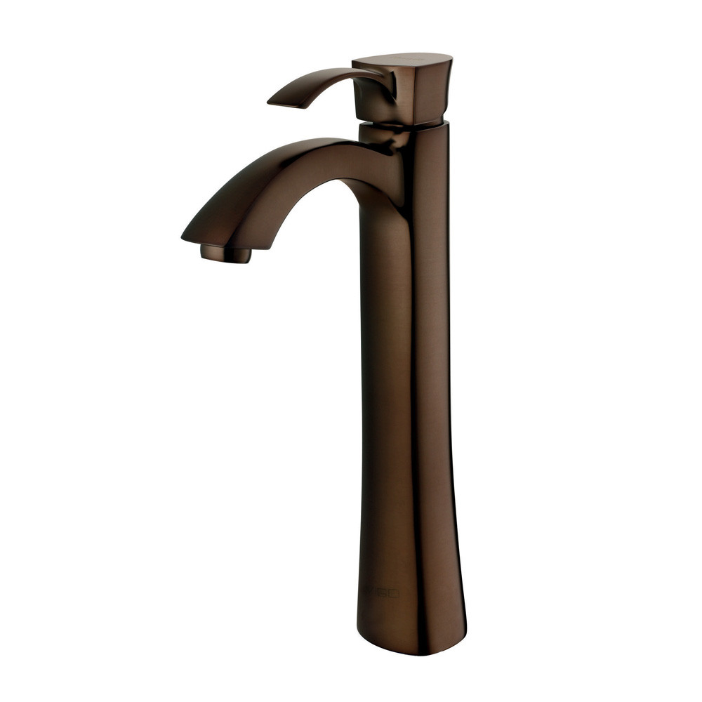 Vigo VG03023RB Otis 12 1/4" Oil Rubbed Bronze Vessel Bathroom Faucet