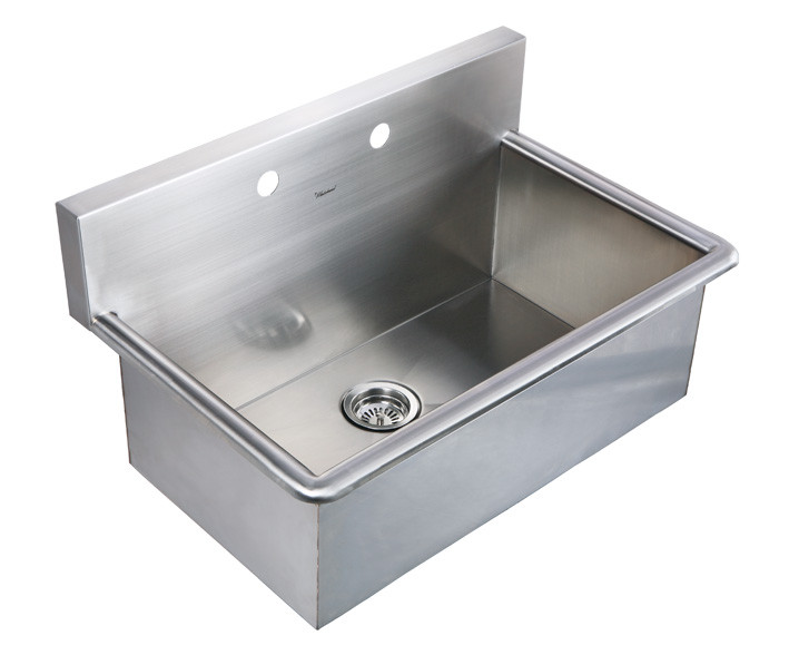 Whitehaus WHNC3120 31" Noah Stainless Steel Laundry / Utility Sink